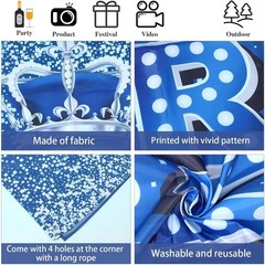 2026 Prom Send Off Glitter Background 5.9 by 5.9 Feet for Stunning Celebration