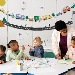 Transportation Birthday Decorations Transportation Banner Classroom Decorations