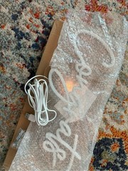 NWT Warm White «Congrats» LED Neon Sign USB Powered