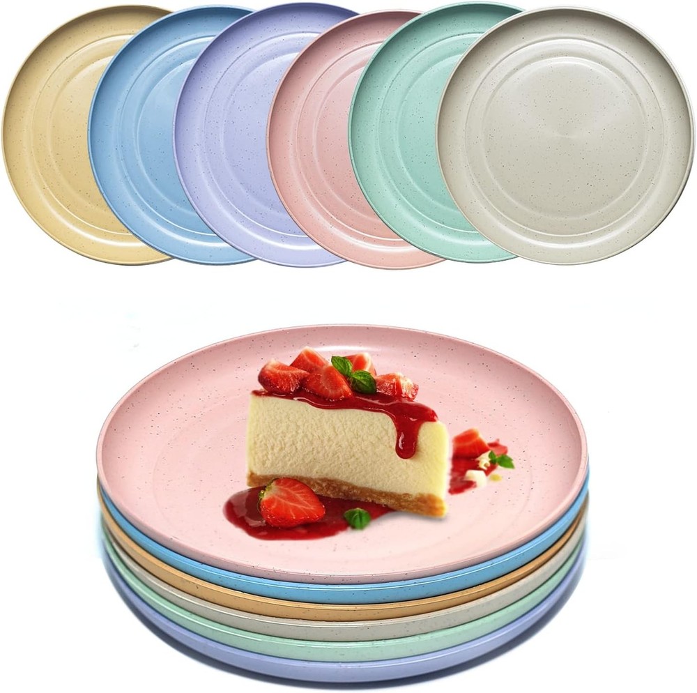 6 PACK 6 Inches 6-inch mini size, Green, Pink, Blue, Beige, Yellow, Purple