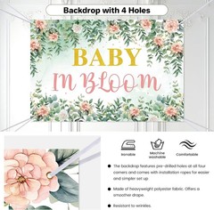 «Baby in Bloom» Baby Shower Decorations Set NEW