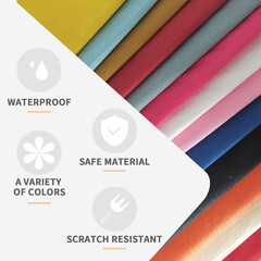 Blue Square Tablecloths 54×54 Inch Disposable Waterproof 3-Ply Paper Plastic