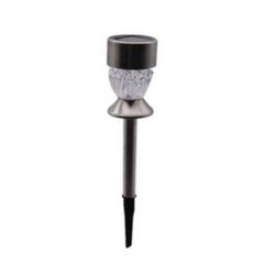 Solar Powered Lawn Light with Diamond Detail for Garden Camping Outdoor Use