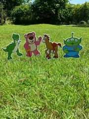8pc Toy Story Birthday Party Yard Decorations Weathproof Boys Girls