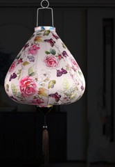 Japanese Hanging Lanterns Sashimi Sushi New Year Festival Cloth Lantern Decor