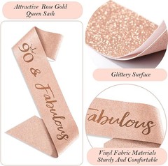 90th Birthday Decorations Gifts for Women, Including 90 old Birthday Cake To…
