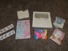 NEW PINK & BLUE ELEPHANT BABY GENDER REVEAL PARTY DECORATIONS BALLOONS GAMES