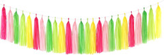 Navy-Blue White-Yellow Party-Decorations Tassel-Garland -15Pcs Graduation Weddin