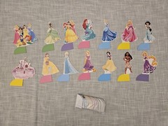 14pc Disney Princess Party Decor Cinderella Party Supplies Honeycomb Balls Deco