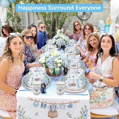 Boy Baby Shower Decorations Plates Set 25 Guests 175 Pcs Blue It’S a Boy Baby Sh
