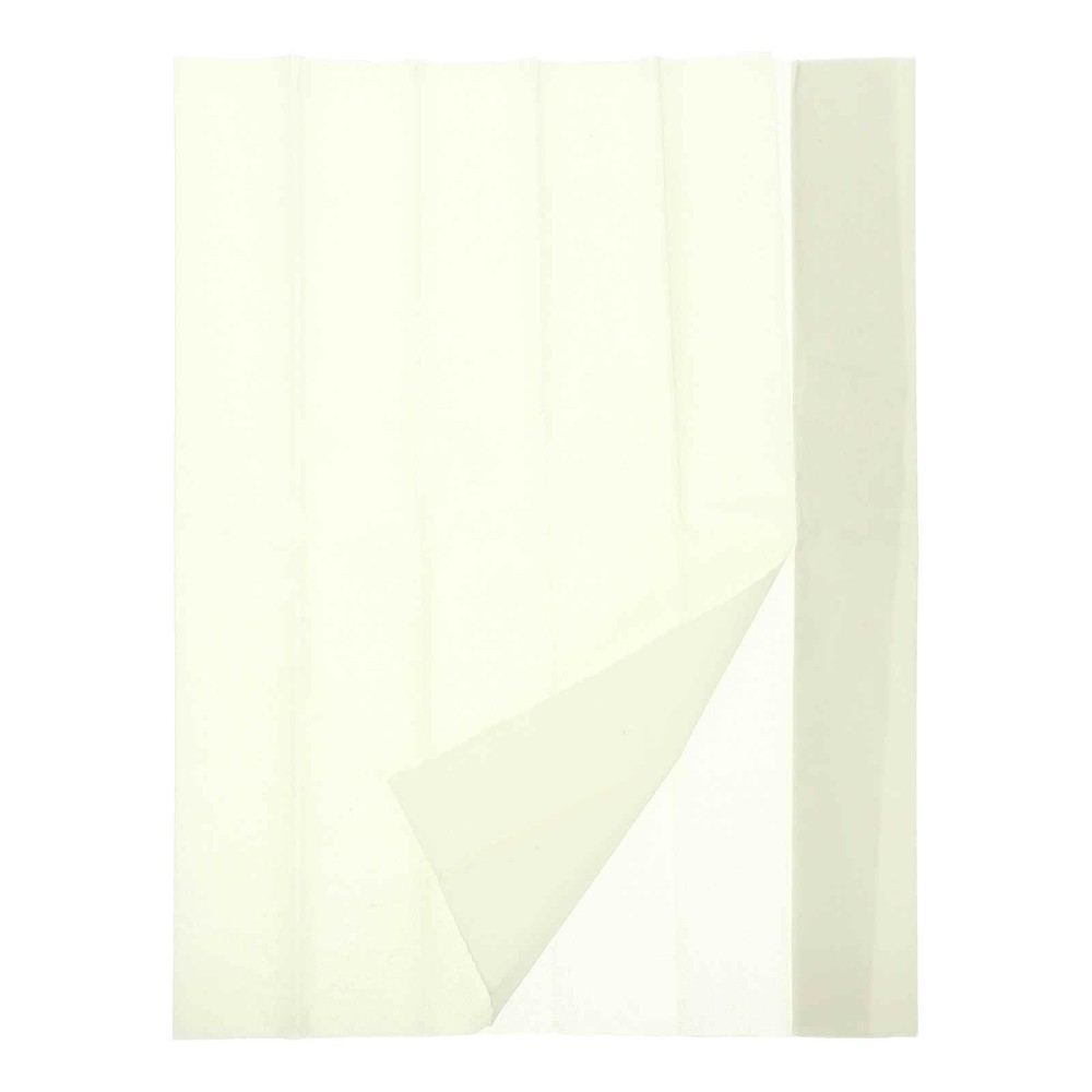 Crepe Paper Roll 3.3 FT Long 20 Inch Wide Wedding Festival Milky White