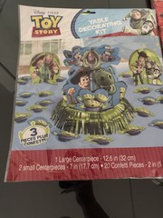Toy Story Birthday Party Table Decorating Kit Centerpieces 20pc Confetti Napkins