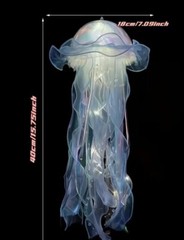 Jellyfish Lantern Ambient Light Ocean Theme Party Lighting 15×7 “ You Pick Color