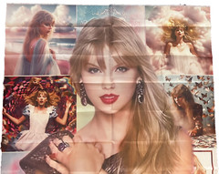 Taylor Swift Banner «Happy Birthday» 3piece Wall hanging/banners-NEW- Rare-HUGE