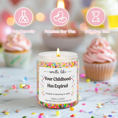 18Th Birthday Candles – 18Th Birthday Gifts for Girls, Boys – Gifts for 18 Year