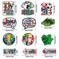 2026 World Cup Party Decorations Inflatable Soccer-Themed Birthday Party Phot…