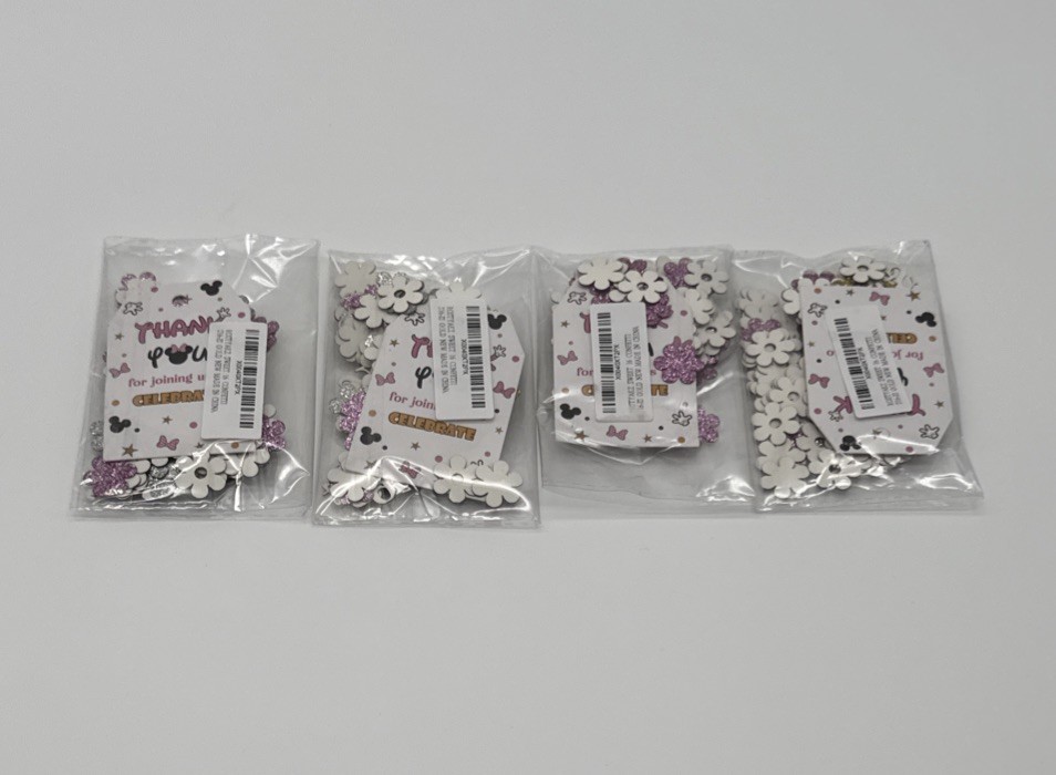 400 Pcs Sweet 16 Table Confetti – Silver Purple Flowers Gold 16 Glitter Birthday