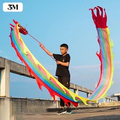 Chinese Style Dragon Dance Props for Children Carnival Festival Chinese New Year