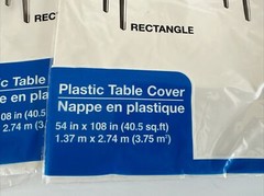 Plan A Party Crepe Streamer Lot w/Table Cover, Clips, and Tissue Fans