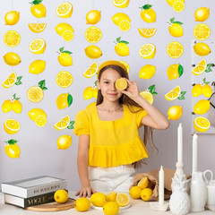 8Pcs Lemon Hanging Garlands Yellow Lemon Birthday Party Decorations Lemonade The