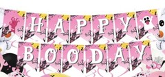 Hanging Halloween Party Supplies For Girls & Women / Banner & 10 Skulls – New