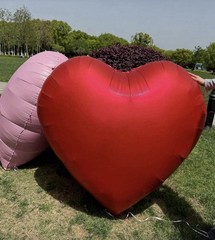 HUGE GIGANTIC 63″ Red Heart Shaped Balloon Valentine’s Day, Birthday, Love Gifts