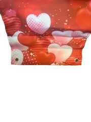 71 x 12 Inches Valentine’s Day Lighted Banner for Doorway, Porch, Yard