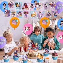 Aphmau Cat Theme Birthday Party Supplies Kits,for Kids Birthday Party Decoration