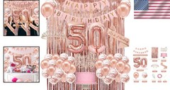 Stylish 50th Birthday Celebration Pack