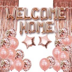 Welcome Home Party Decorations – Balloons, Banners & Signs for Baby Girl Celebra