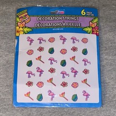 BNIP, Set of 3 Flamingo Themed Party Decorations.