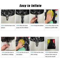 2PCS Traffic Light Balloon Red Green Lights Foil Balloon For Kids Race Car Th…