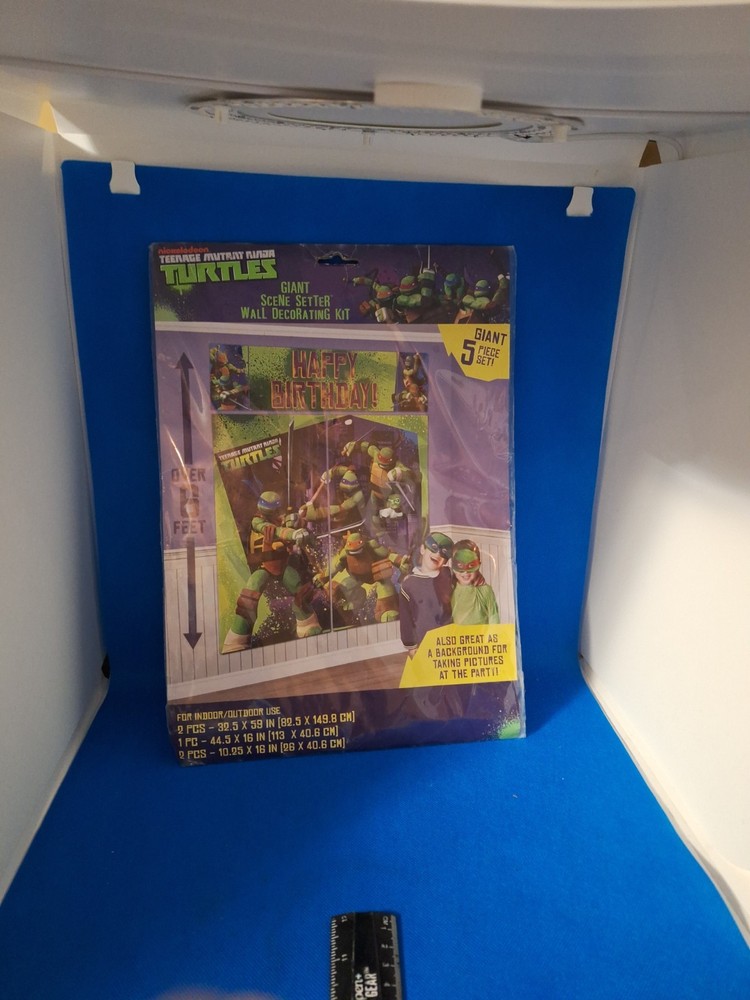 Teenage Mutant Ninja Turtles TMNT Giant Scene Setter Wall Decor Kit Unopened NEW