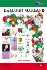 109 Pcs 16 Ft Balloons Garland Christmas Decoration Kids Happy Birthday Party