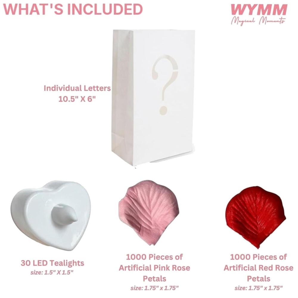 Romantic Luminary Bags Proposal Kit