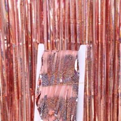 2M Laser Rain Tassels Curtain Kid’s Birthday Party Background Decoration Curtain