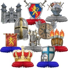 Celebrate with 10 Medieval Knight Decorations – Castle Themed Party Essentials