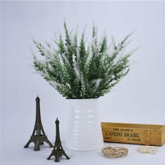 4pcs Artificial Lavender Plants Fake Flower Livingroom Life Atmosphere Decor