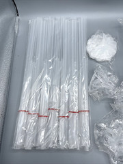 7 Sets Balloon Stand Kits, Clear Balloon Holder for Table