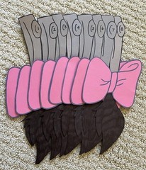 Vintage Handmade Winnie The Pooh Bean Bag Toss & Pin The Tail On Eeyore Games