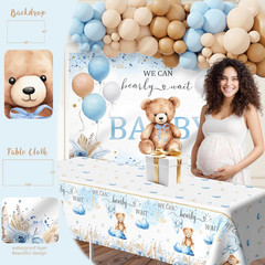 Bear Baby Shower Decorations Party Supplies, We Can Bearly Wait Baby Shower Deco