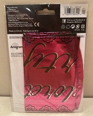 Bachelorette Party 17” Foil Balloon Decor. NEW