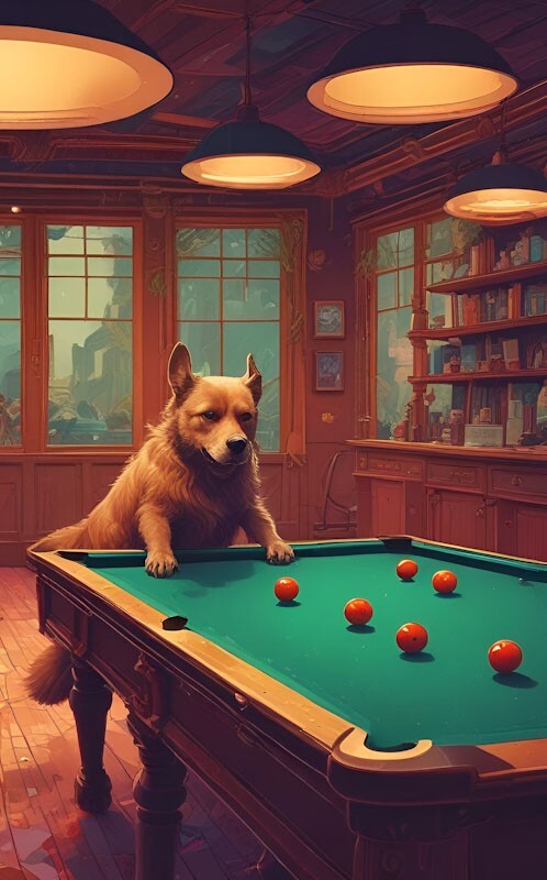 Dog In The Pub Artwork