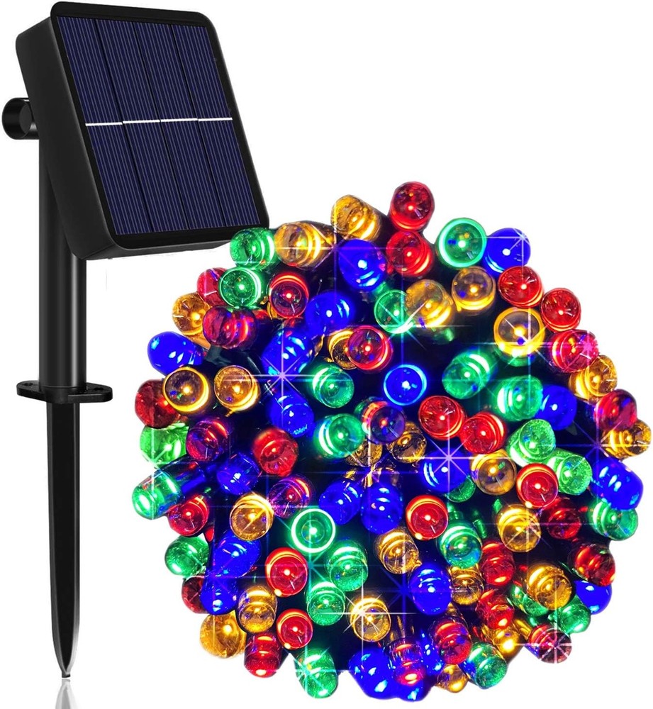 Solar String Lights Outdoor, 65ft 200 LED Solar Garden Fairy Lights Waterproof
