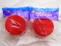 2x Crepe Paper Apple Red Party Decoration Streamers – 81ft