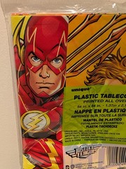 Unique WB DC Comics Justice League Plastic Printed All Over Table Cover