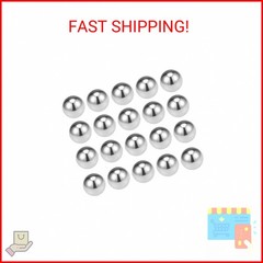 uxcell 10mm Bearing Balls 304 Stainless Steel G100 Precision Balls 20pcs