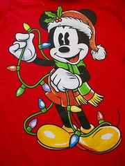 Disney Junior Mickey Mouse Jingle Bells Musical Singing Tshirt Size Large Video
