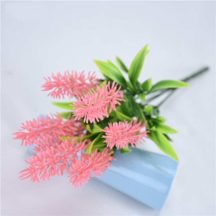 US Set of 4 Artificial Lavender Bouquets Ideal for Home & Office Fall Decoration