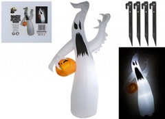Halloween LED Inflatable Prop Deco Ghost Cemetery Spider Pumpkin Light Outdoor
